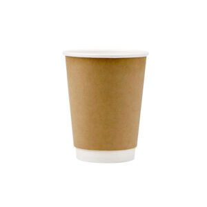 Brown Double Wall Hot Coffee Cups